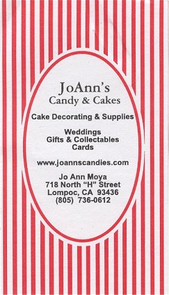Joann's Candies & Cakes