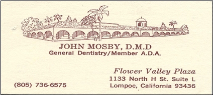 John Mosby, DMD